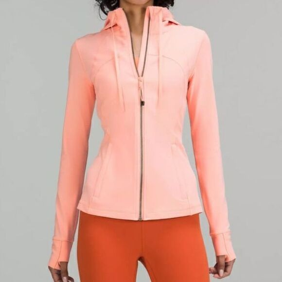 Lululemon Hooded Define Jacket Nulu color Quicksand Pink - Picture 1 of 7
